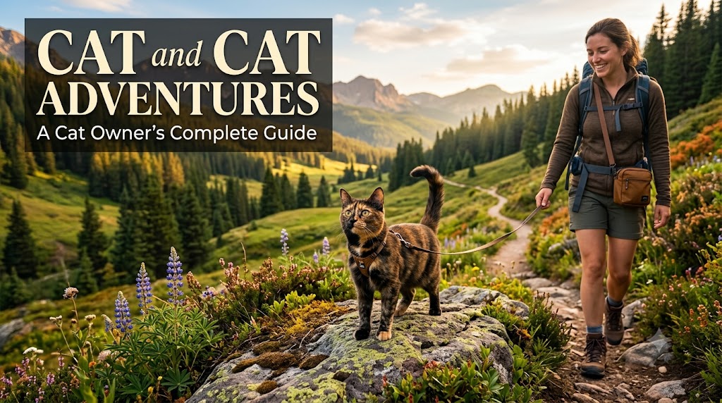 Two playful cats exploring outdoors together, showing cat and cat adventures and friendly feline interactions during play and exploration.