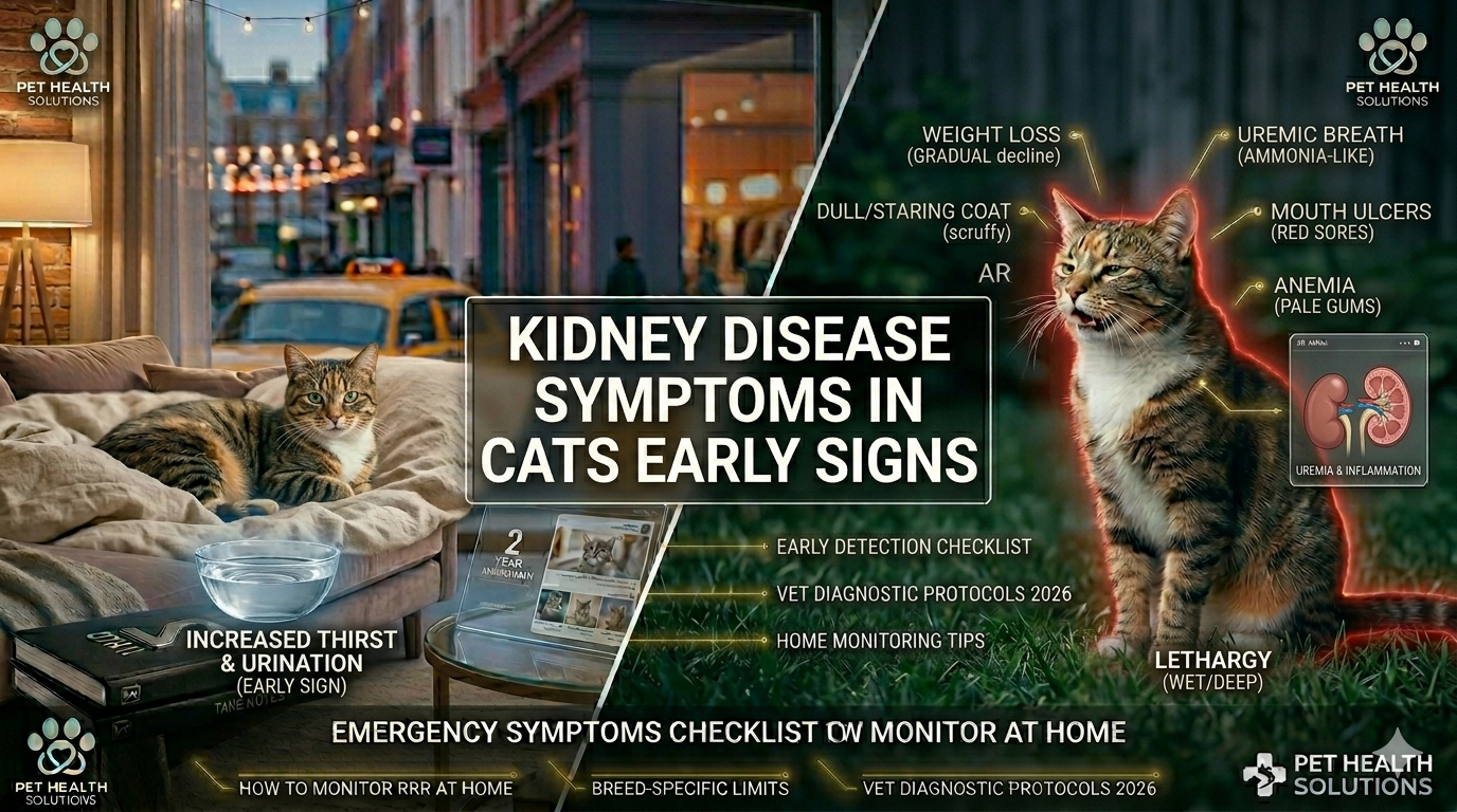 Kidney Disease Symptoms in Cats Early Signs