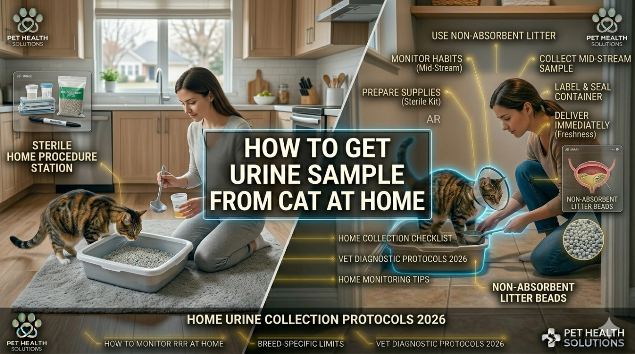 How to Get Urine Sample From Cat at Home