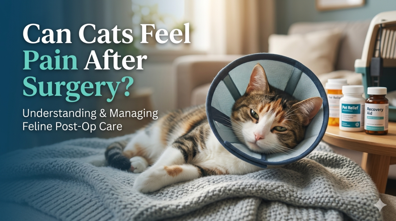Can Cats Feel Pain After Surgery?