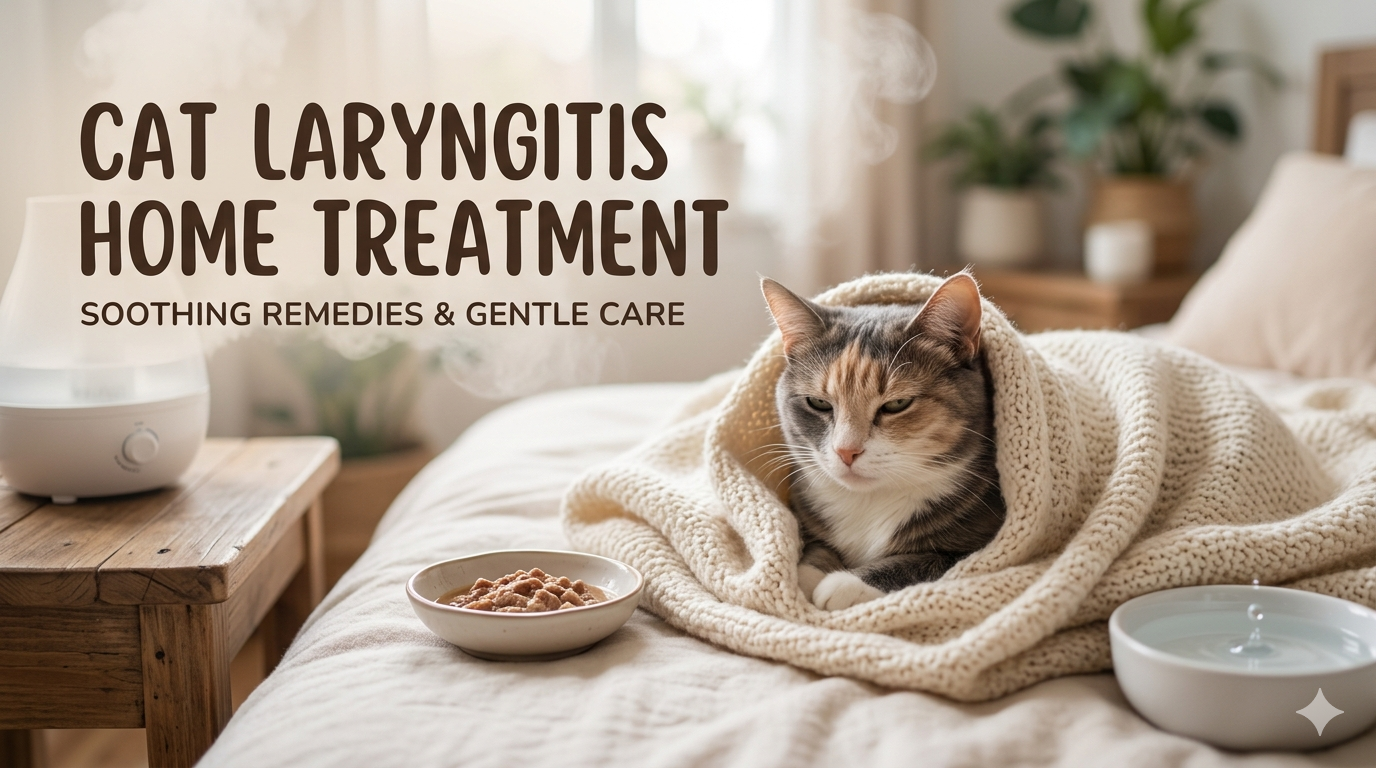 cat laryngitis home treatment