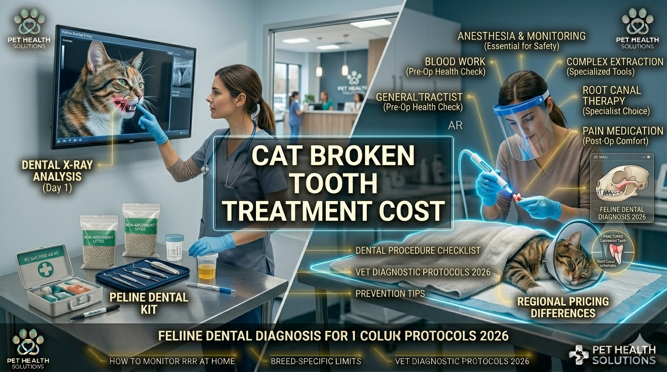 Cat Broken Tooth Treatment Cost