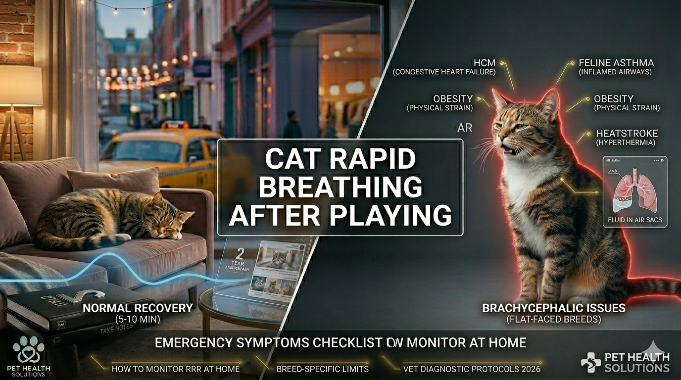 Cat Rapid Breathing After Playing