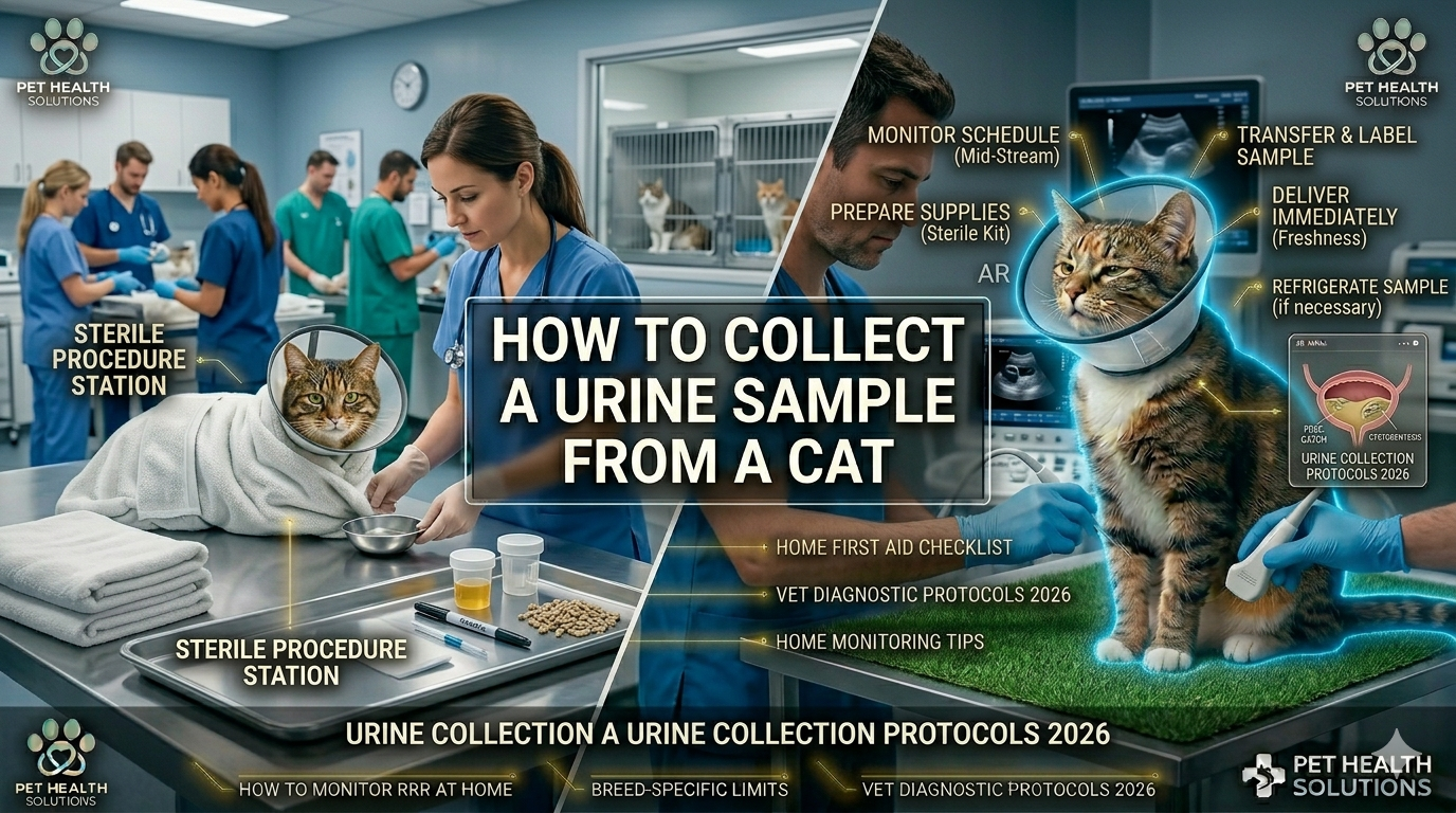 How to Collect a Urine Sample From a Cat