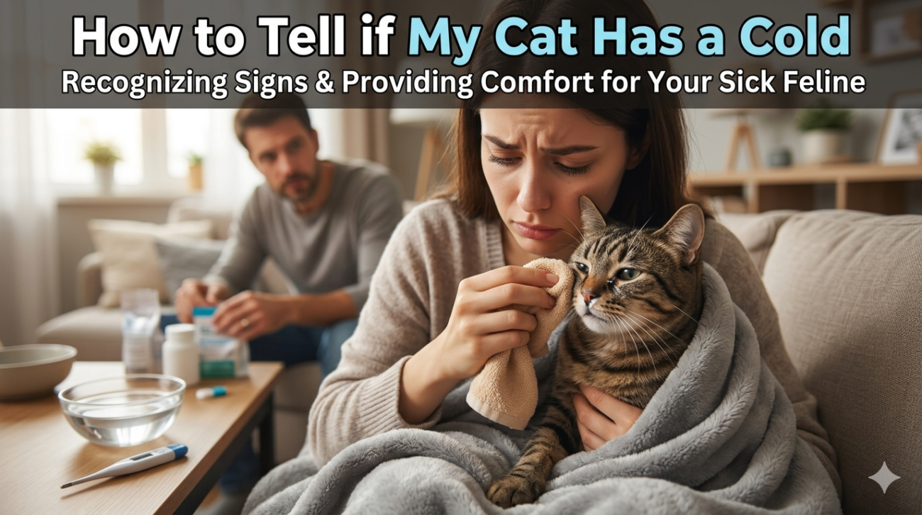 How to Tell if My Cat Has a Cold