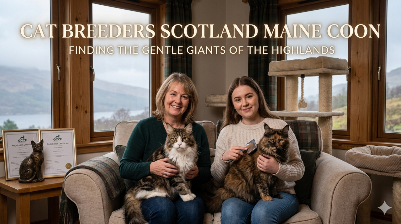 Cat Breeders Scotland Maine Coon