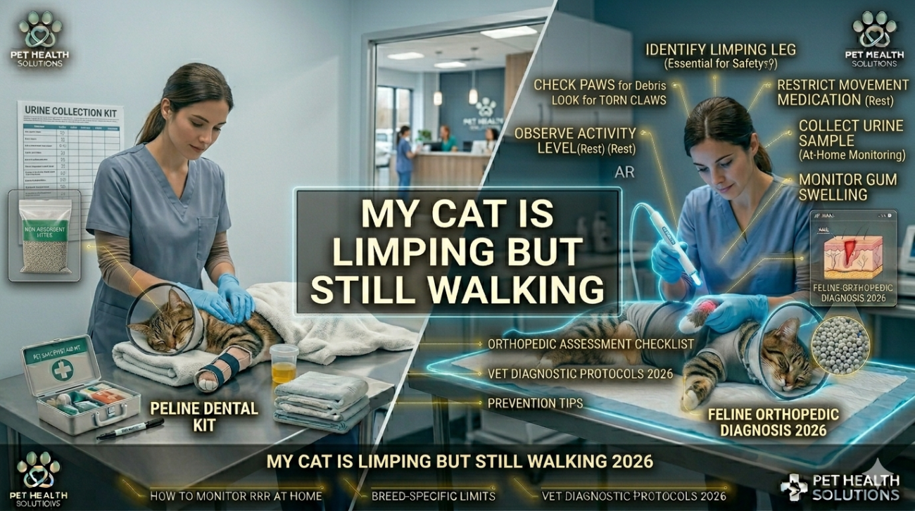 My Cat is Limping But Still Walking