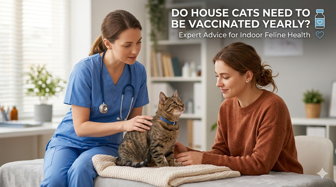 Do House Cats Need to Be Vaccinated Yearly?