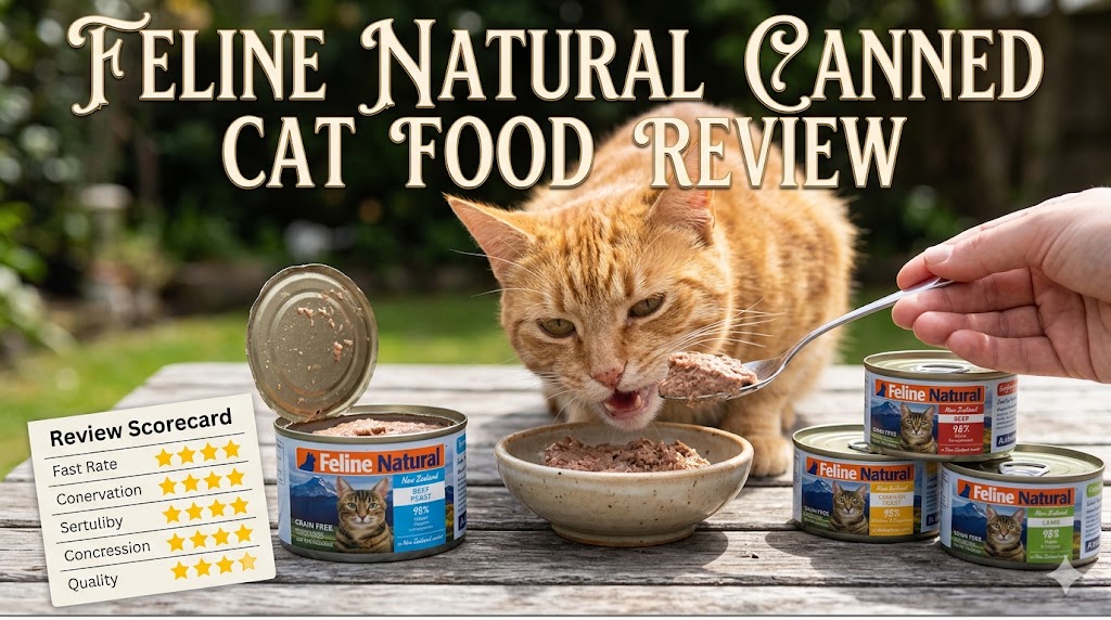 feline natural canned cat food review