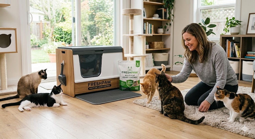 best multi cat odor control litter