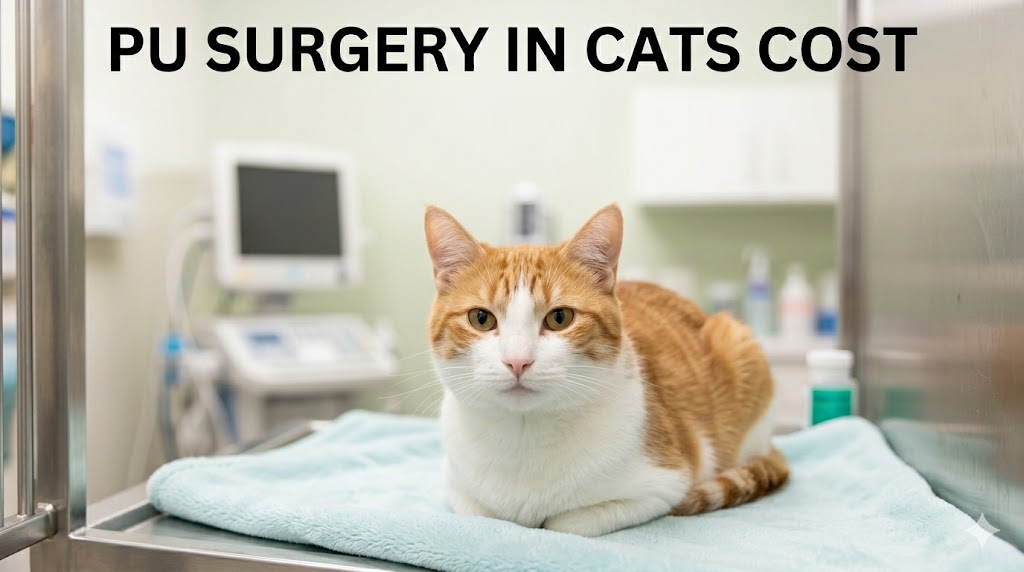 cost of pu surgery in cats