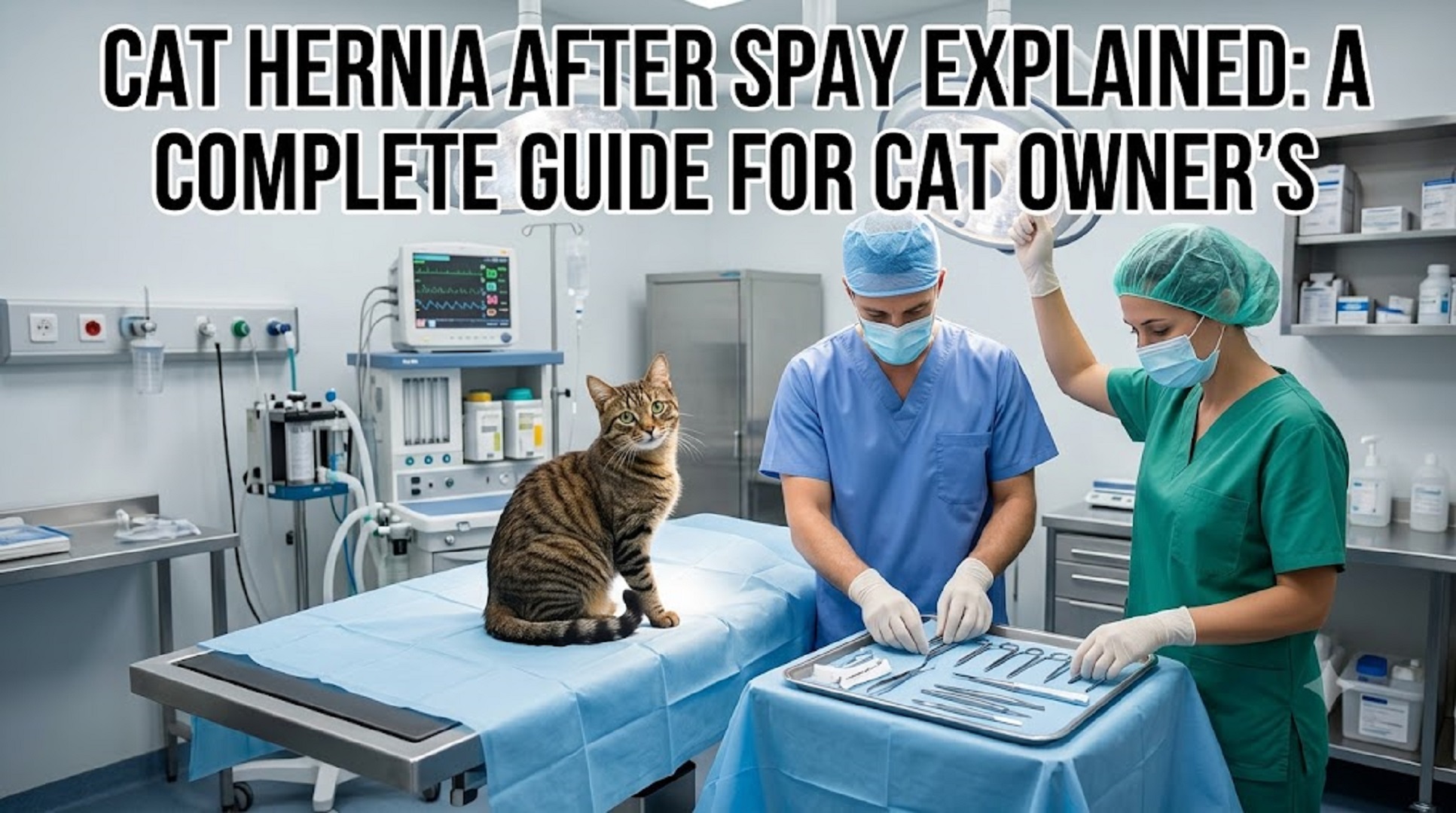 cat hernia after spay complete guide