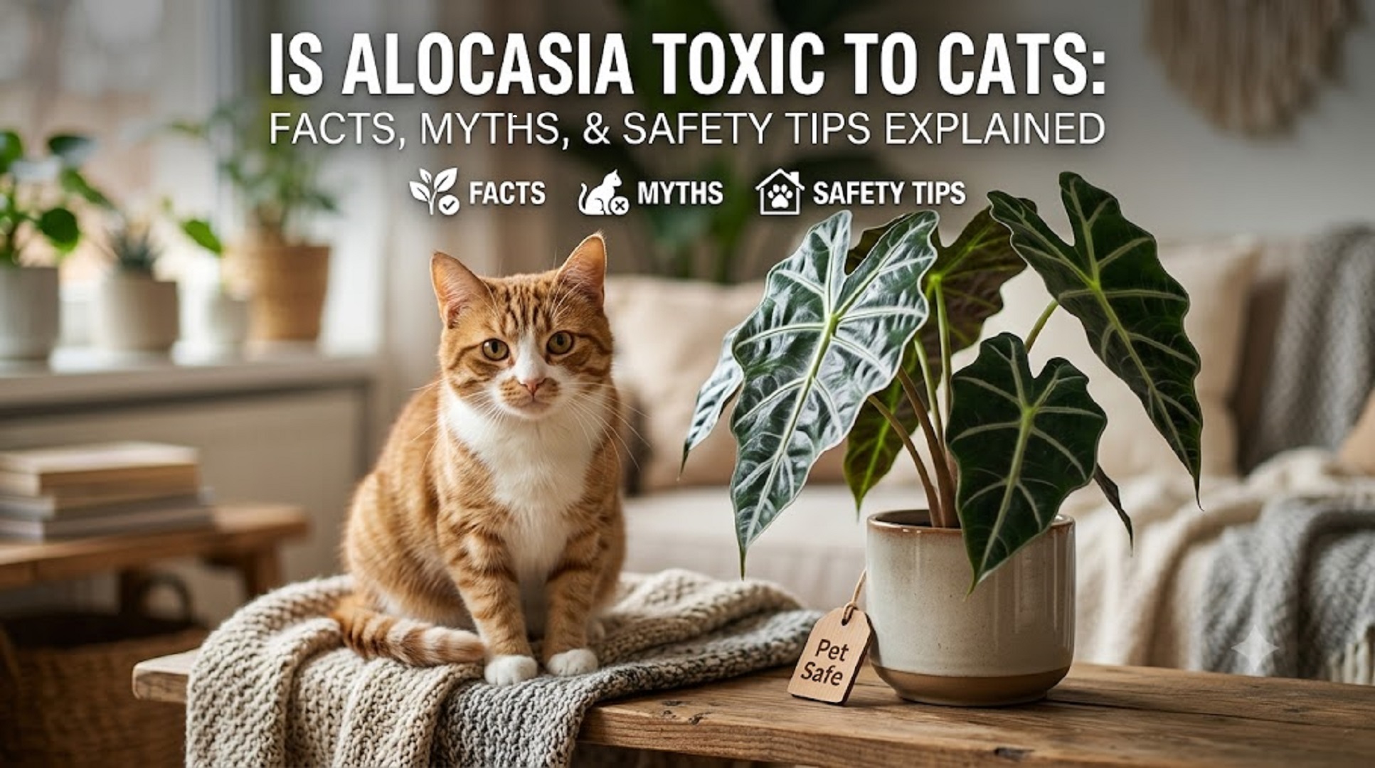 is alocasia toxic to cats a complete guide with symptoms, myths and facts