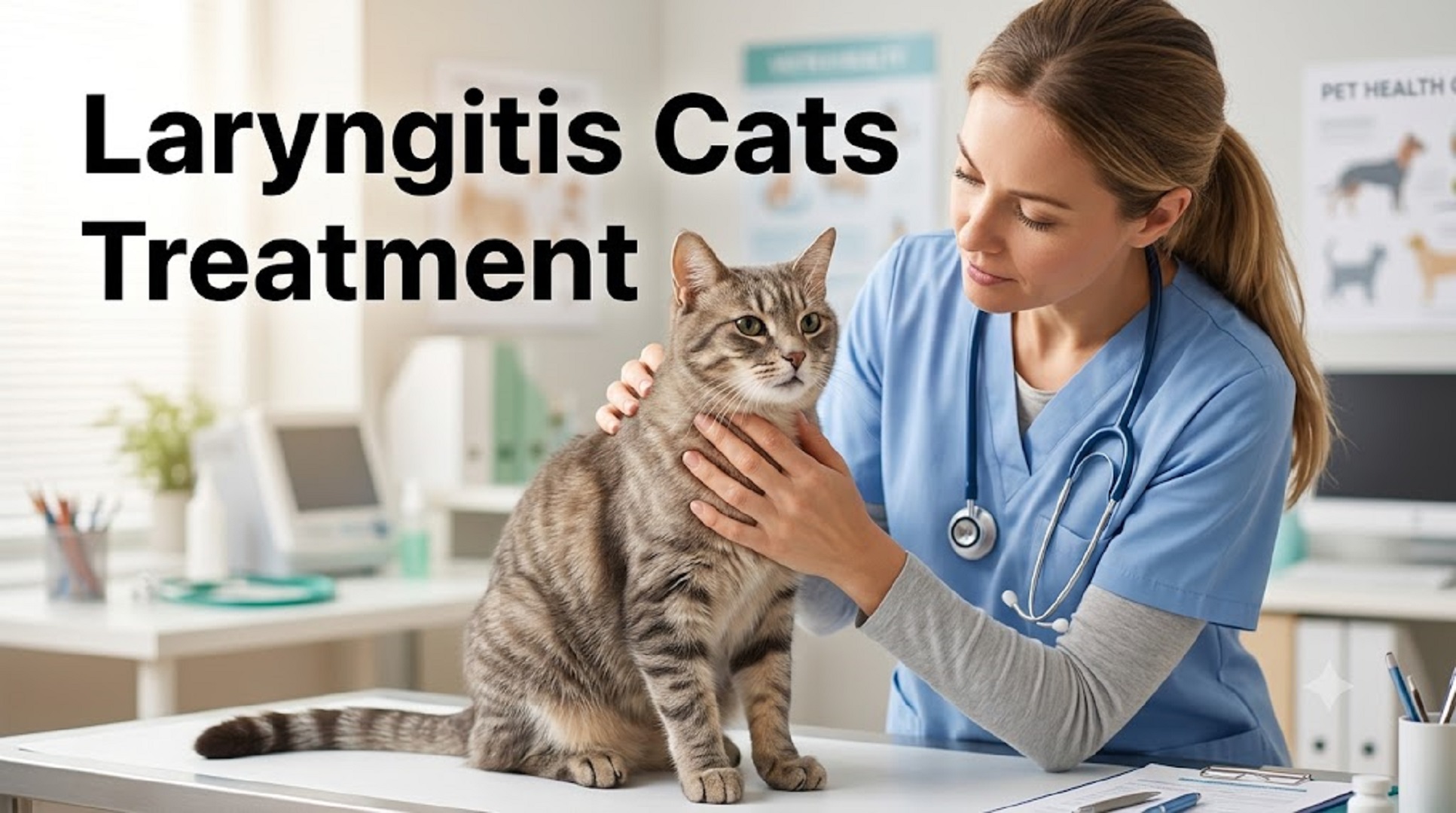 causes and symptoms of laryngitis cats treatments