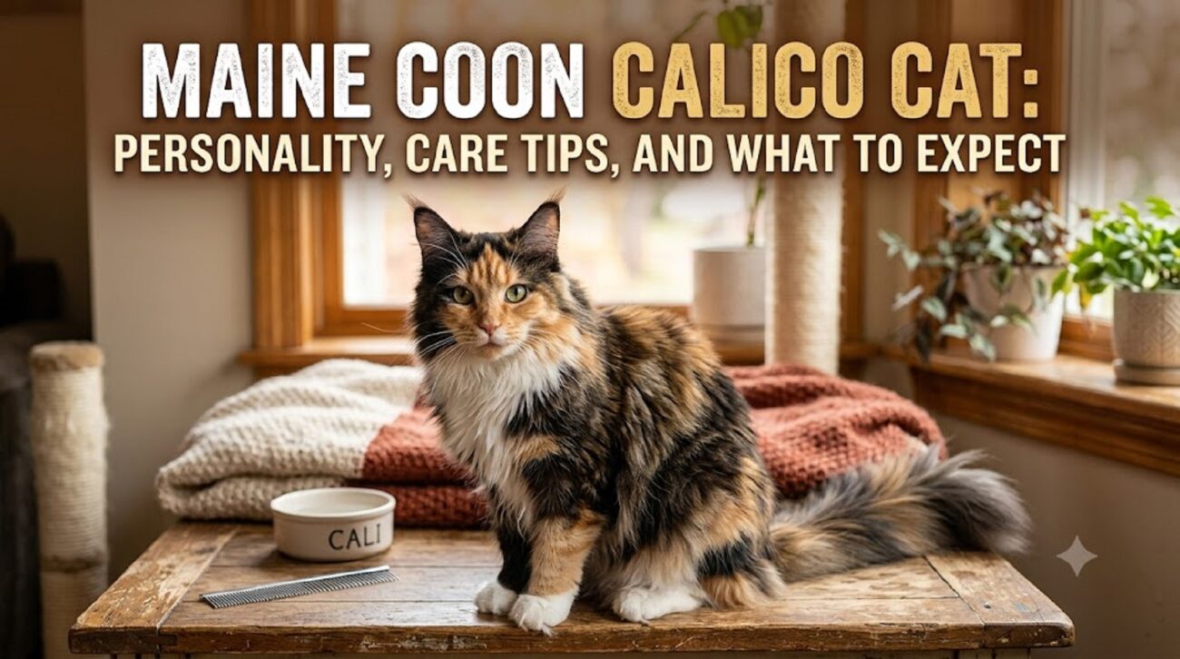 a complete guide for maine coon cat, symptoms, and care tips.