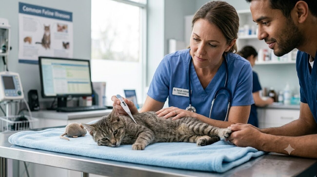 a complete guide about parvo symptoms in cats, and expert tips for cat owner's