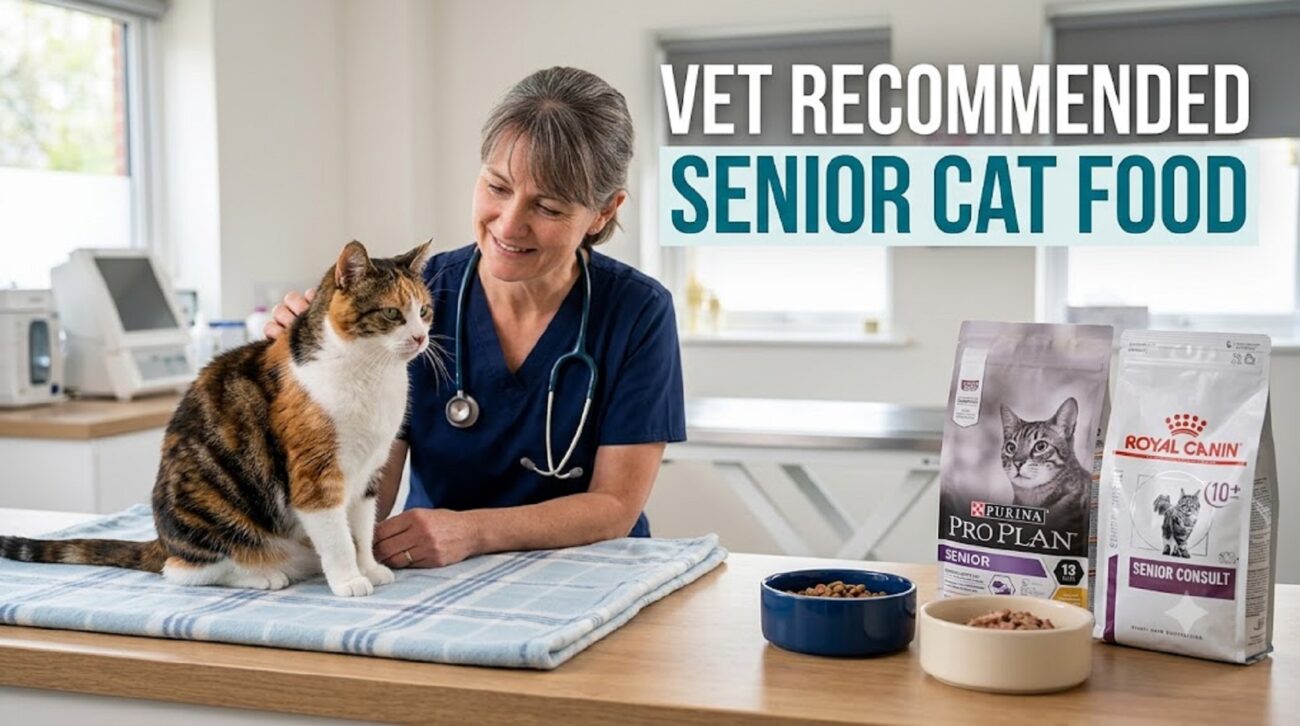 a complete guide on vet recommended senior cat food for concerned cat owner's